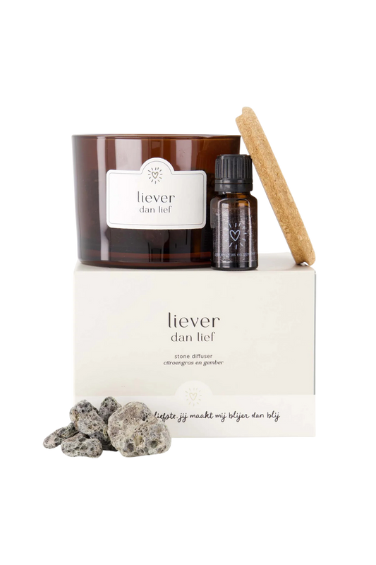 Zusss | Diffuser lava steen liever dan lief