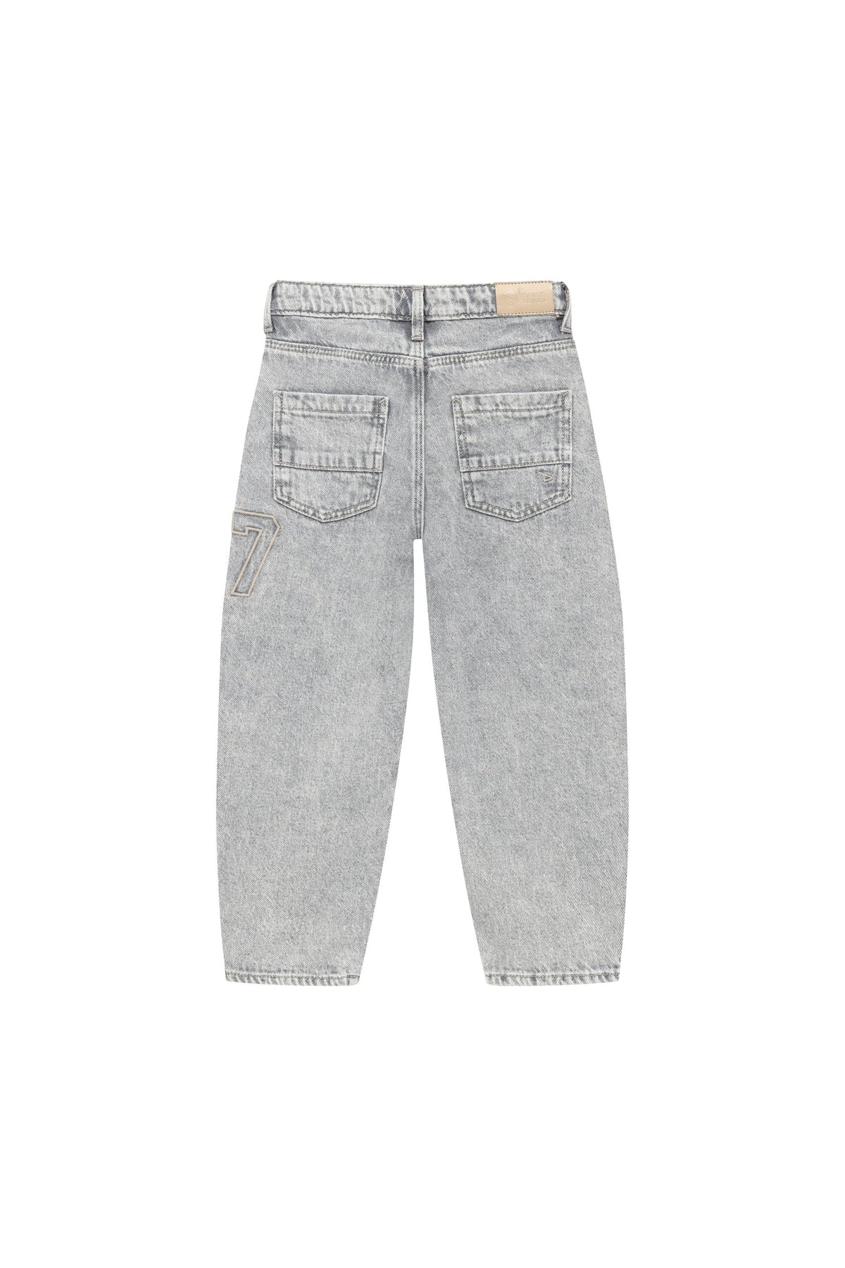 Daily7 | Barrel jeans denim light grey