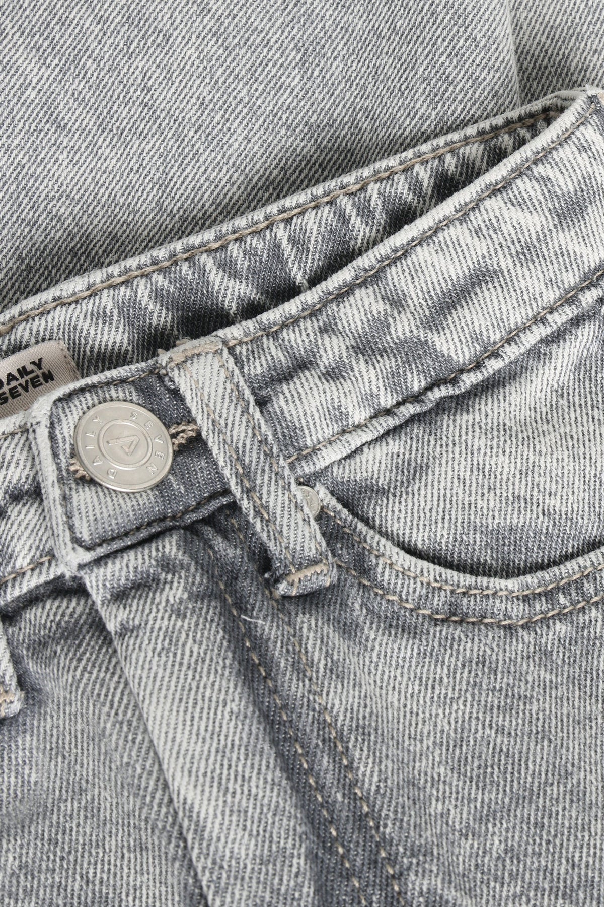 Daily7 | Barrel jeans denim light grey