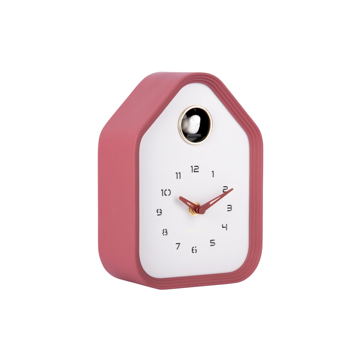 Karlsson Wand-/tafelklok Reina Koekoek Rood