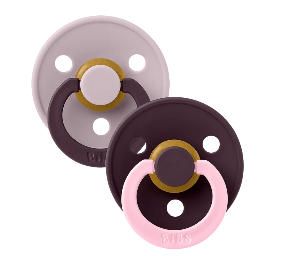 Bibs | Speen round set2 fusion lilac plum