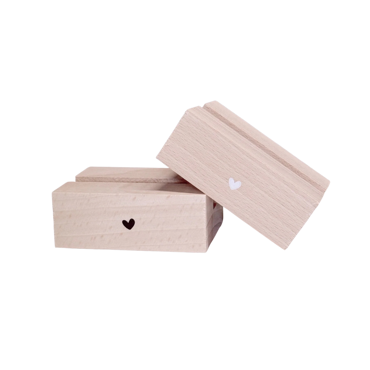 Label2X | Houder voor tegeltjes wit hartje