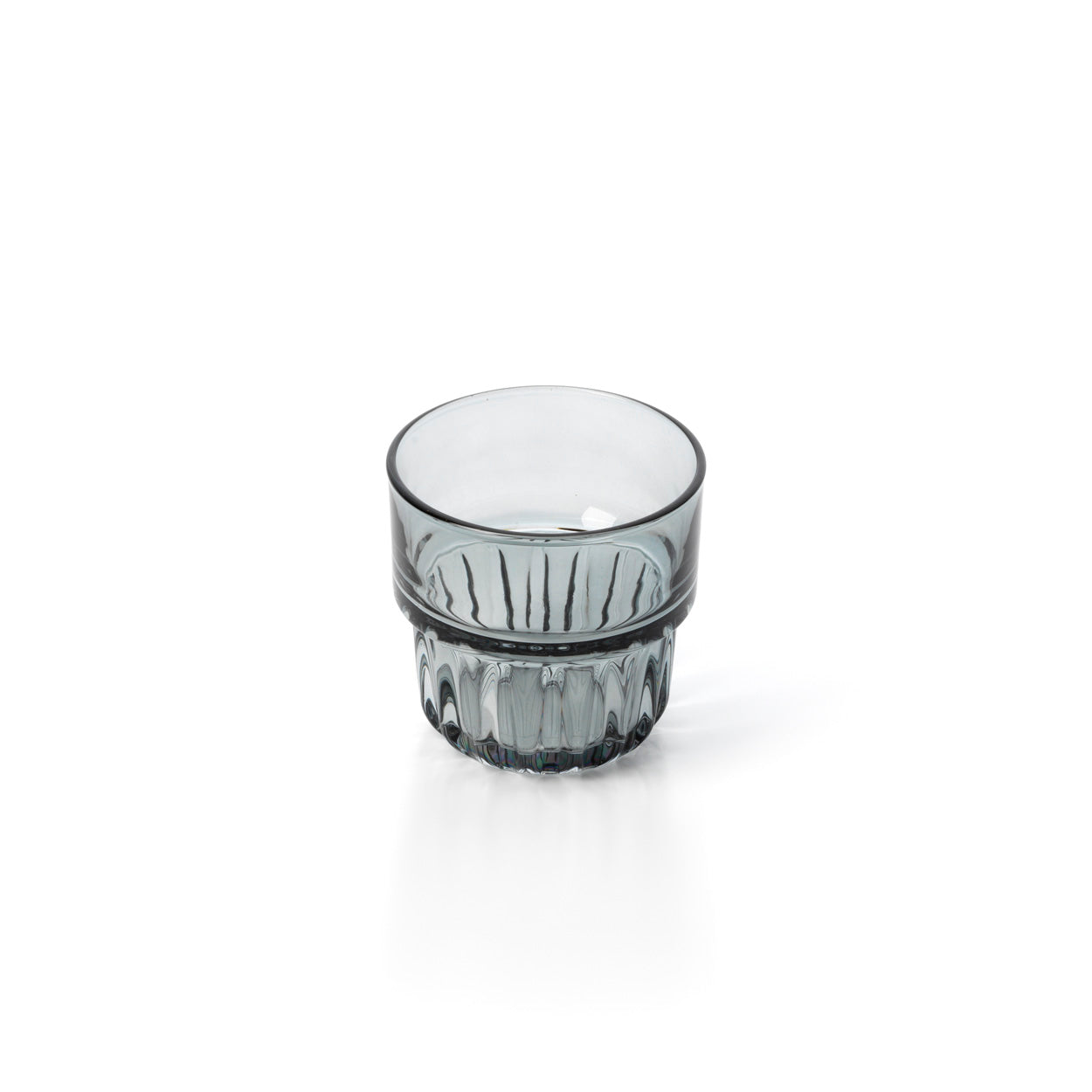 Bazar Bizar Waterglas Faced Tumbler smokey grijs