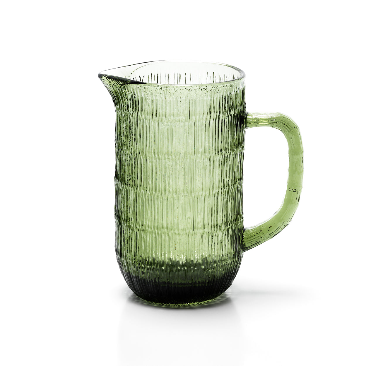 Bazar Bizar Waterkan The Ripple Mosgroen glas