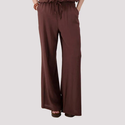 Zusss | Broek crincle bruin