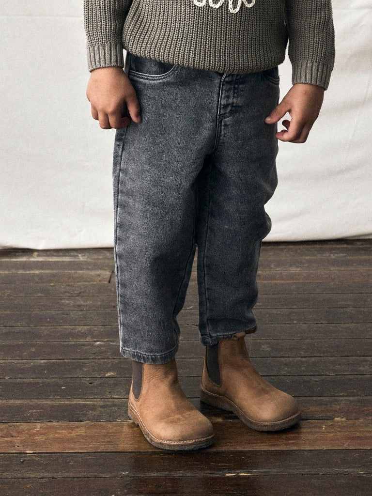 Lil Atelier | Jeans Lulia Loose medium grey denim
