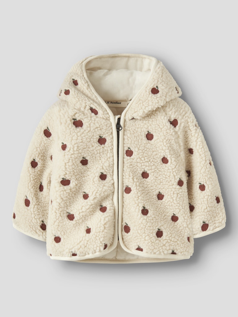 Lil Atelier | Jacket Nalo Sia Sherpa turtledove apples