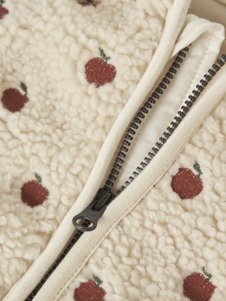 Lil Atelier | Jacket Nalo Sia Sherpa turtledove apples