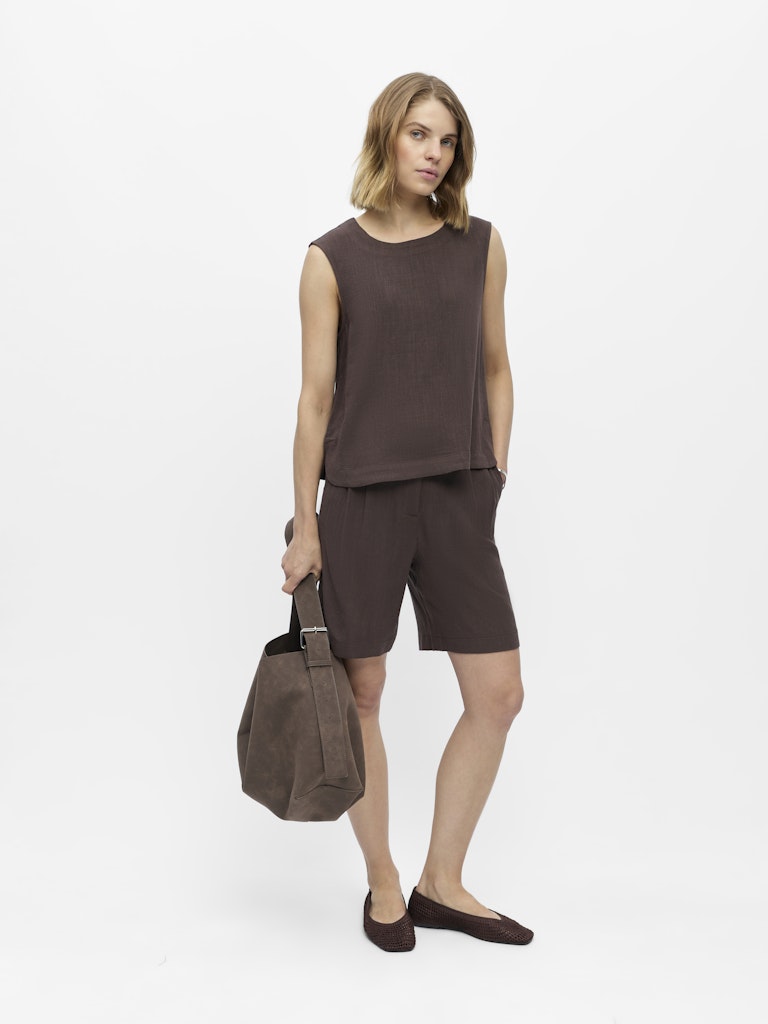 Object | Top Sanne Rosie seal brown NOOS