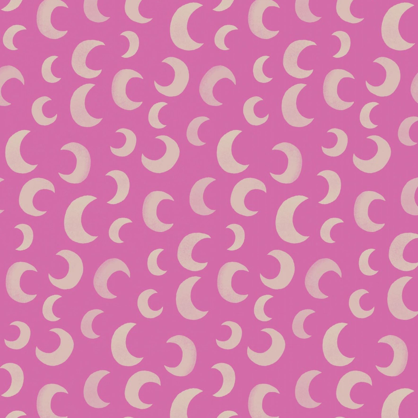 Meet Me at the Wall Behang Moon Pink | Aniek Bartels