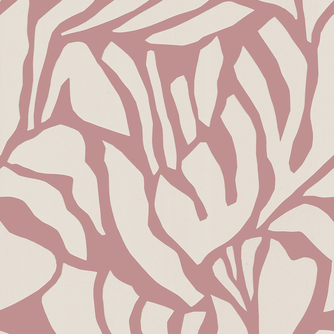 Behang Meet Me at the Wall - Flow Mauve - Sabine van Vessem 270cm