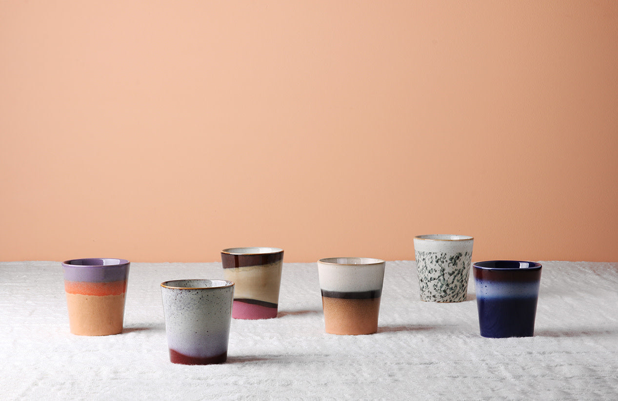HK Living | 70's servies koffiekopje Tornado