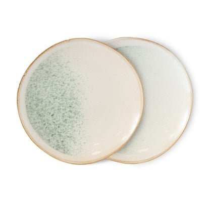 HK Living | 70's servies side plate Mist