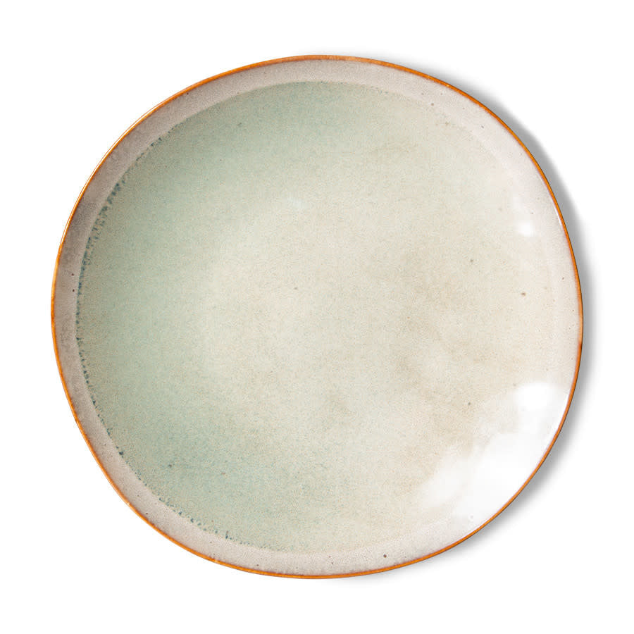 HK Living | 70's servies side plate Mist