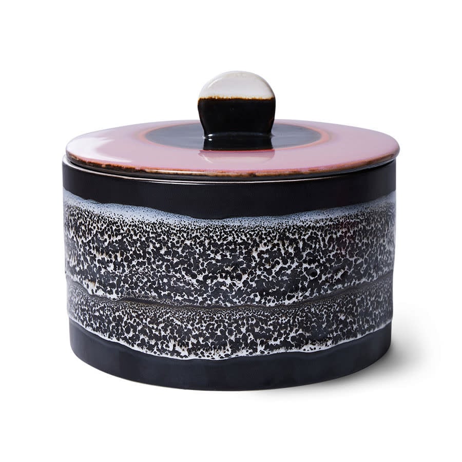 HK Living | 70's servies Koekjespot Disco