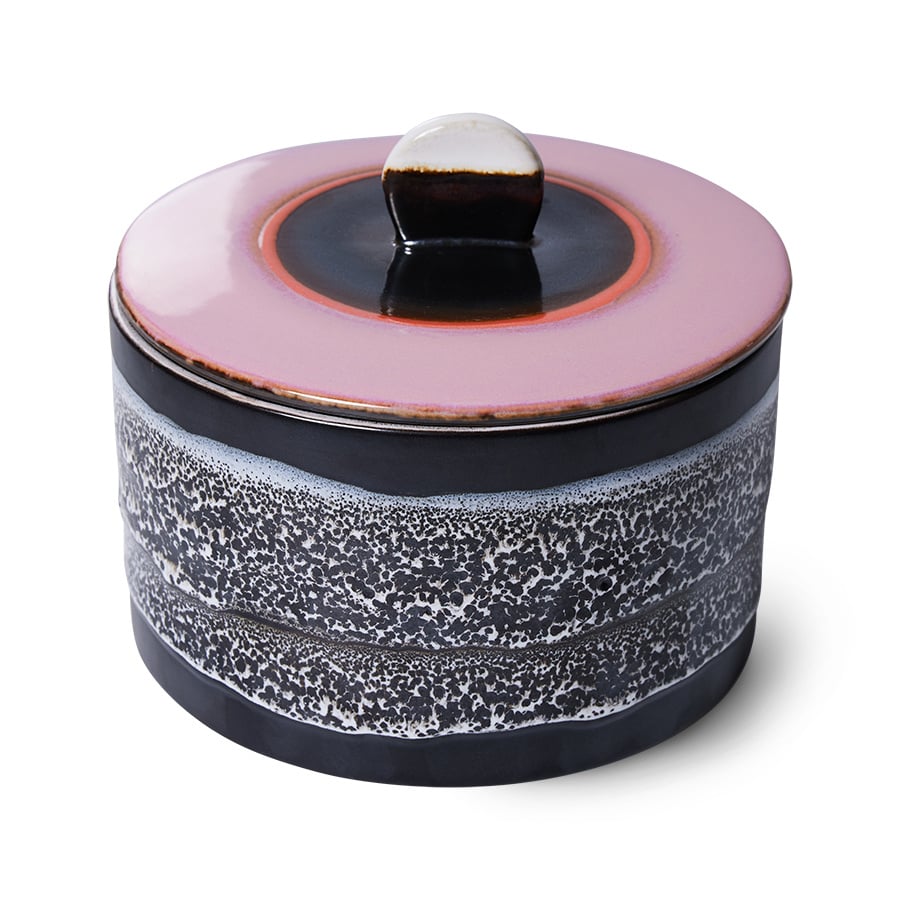 HK Living | 70's servies Koekjespot Disco