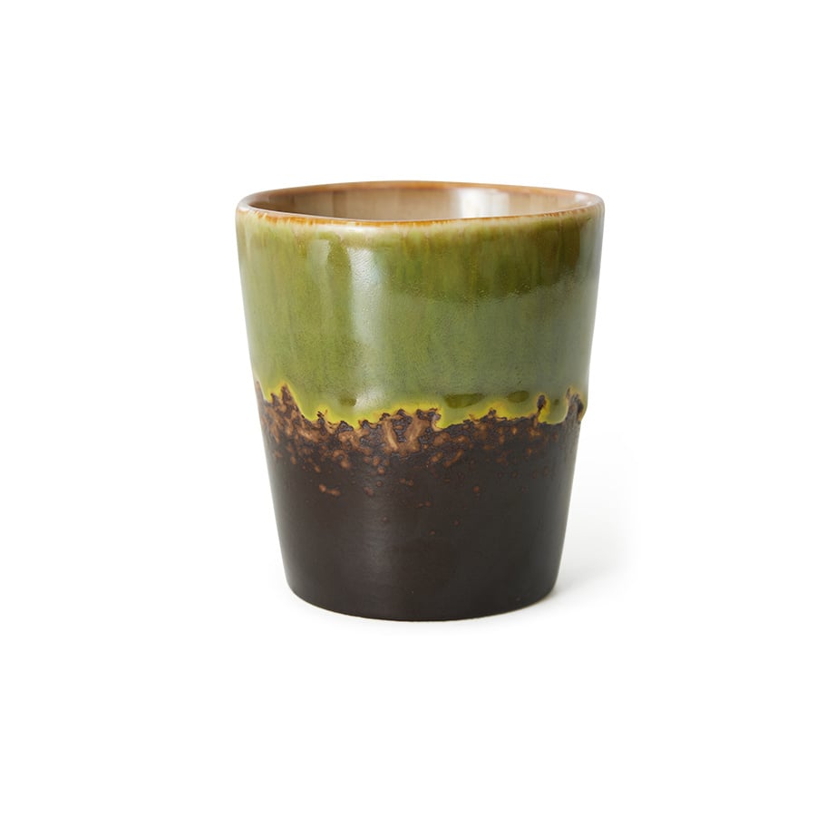 HK Living | 70's servies koffiekopje Algae