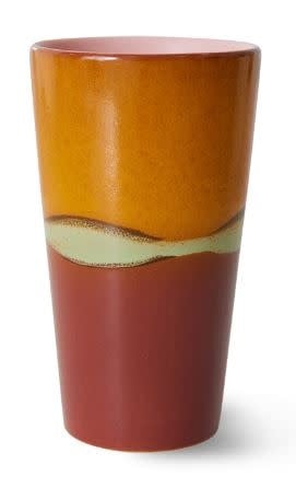 HK Living | 70's servies latte mok clay