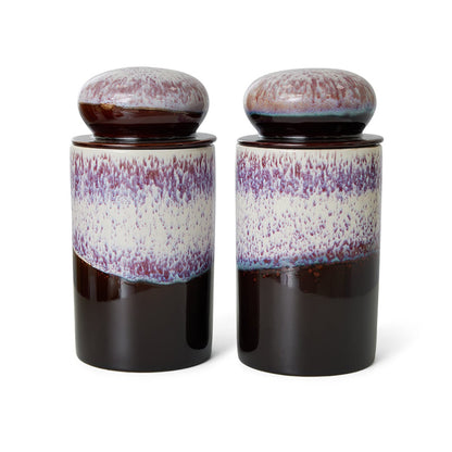 HK Living | 70's servies voorraadpot yeti