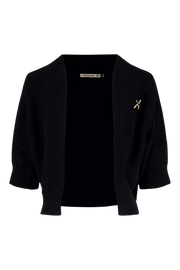 Zusss | Vest met vleermuis mouw zwart