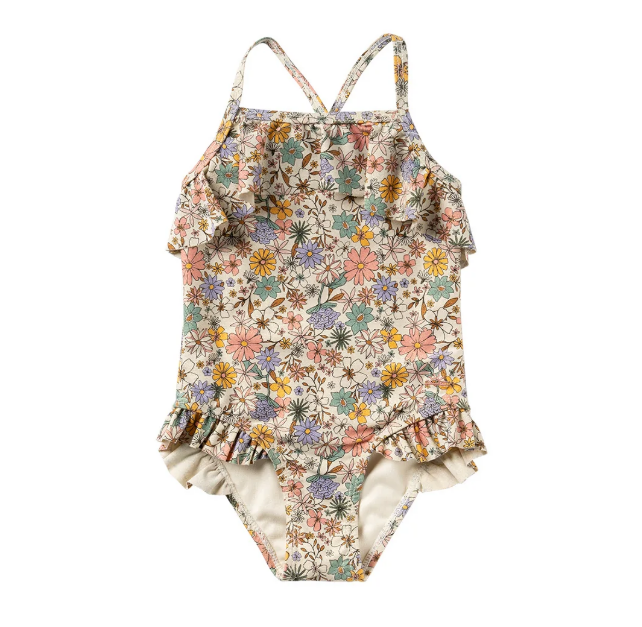 Salted Stories | Glitzernde Blumen im Badeanzug