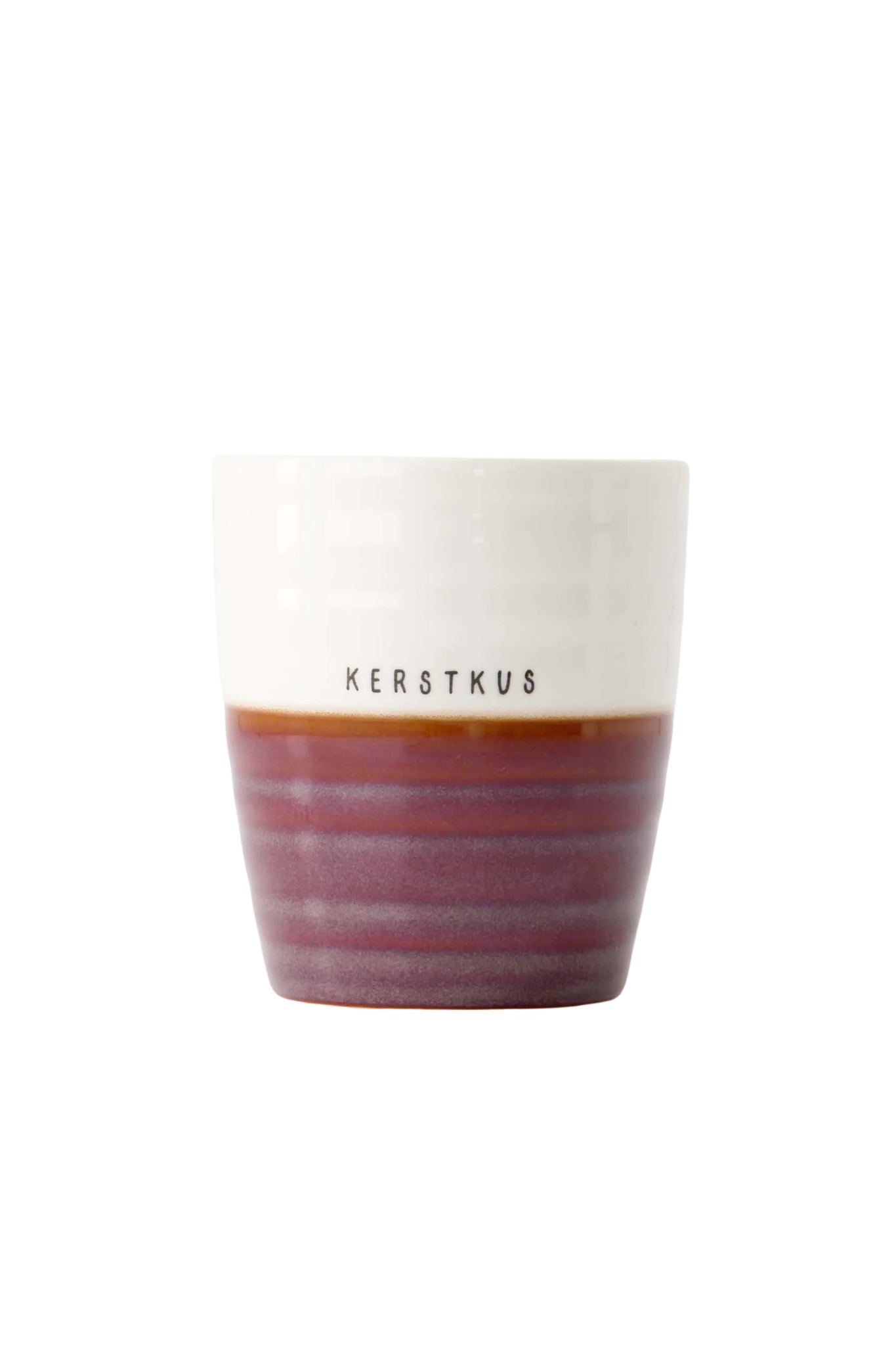 Zusss | Koffiemok kerstkus donkerrood