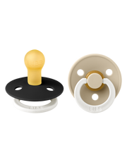 Bibs | Speen round set2 GLOW black vanilla