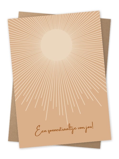 Jots | Wenskaart zonnestraaltje