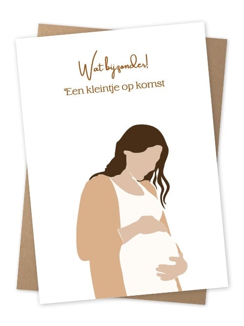 Jots | Grußkarte für ein Baby unterwegs