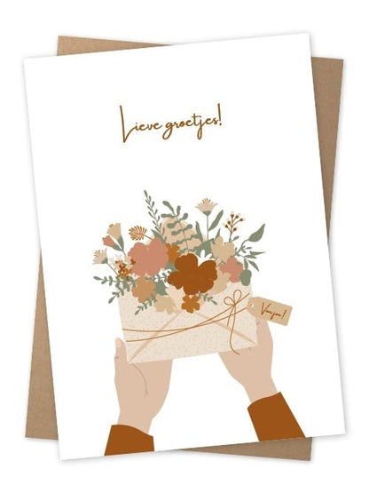 Jots | Wenskaart lieve groetjes