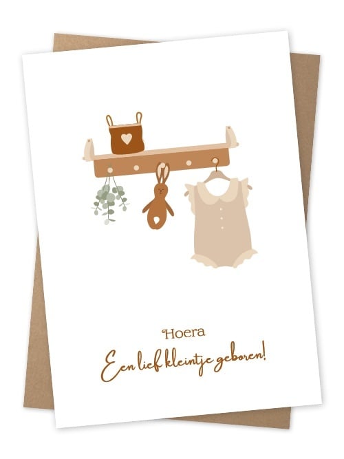 Jots | Wenskaart lief kleintje geboren