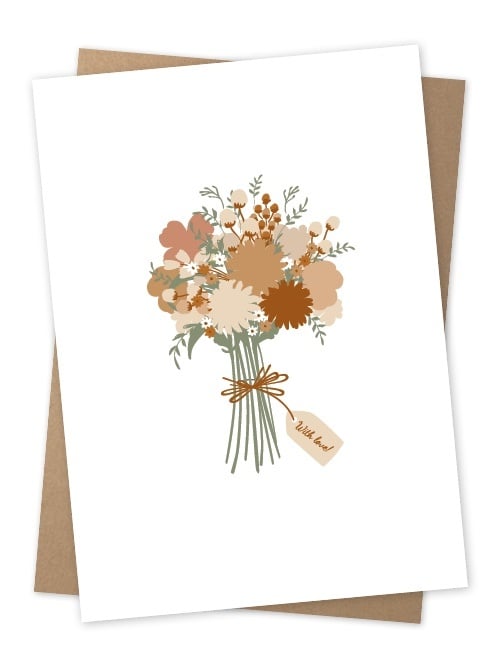 Jots | Wenskaart with love