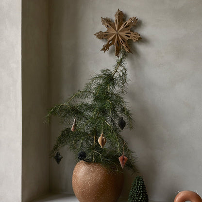 Broste Copenhagen | Hanger kerstboom roze stippen