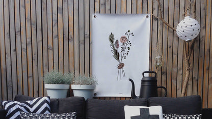 VM | Gartenposter Blumenstrauß