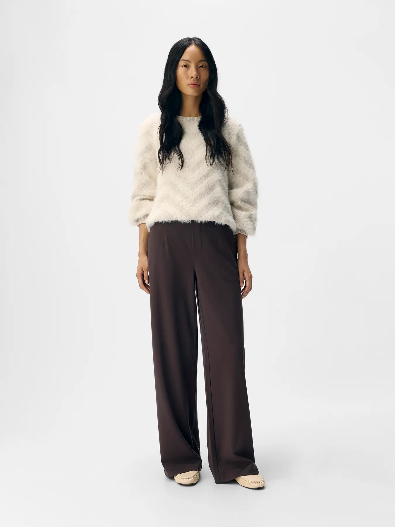 Objekt | Hose Lisa weit, braun