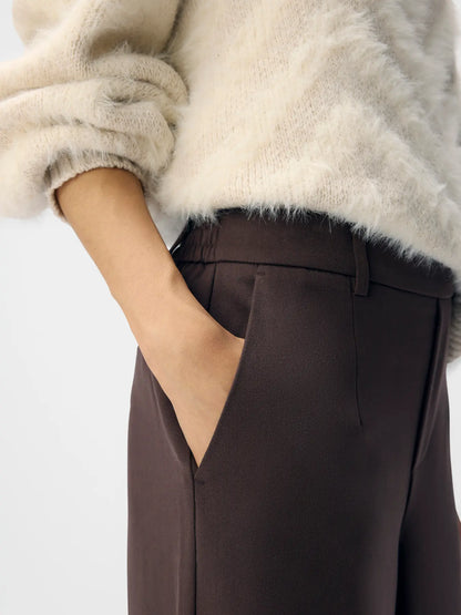 Object | Pantalon Lisa wide seal brown
