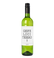 Flessenwerk  | Witte wijn Gefeliciteerd!