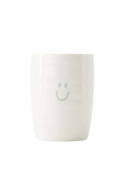 Zusss | Koffiemok smiley grijsblauw