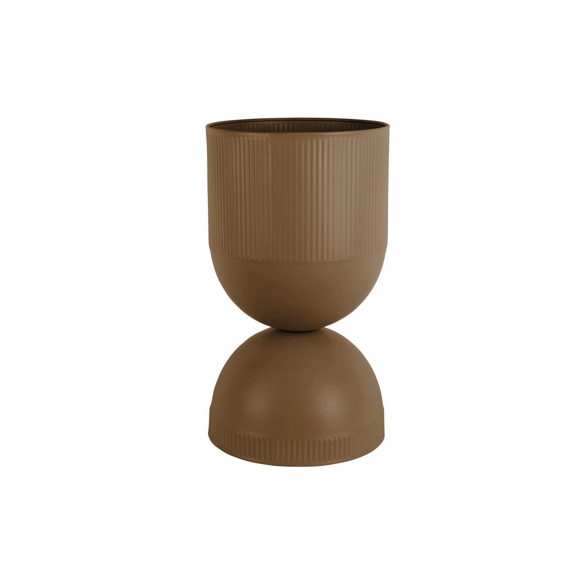Present Time Plantpot Toner Groot Bruin