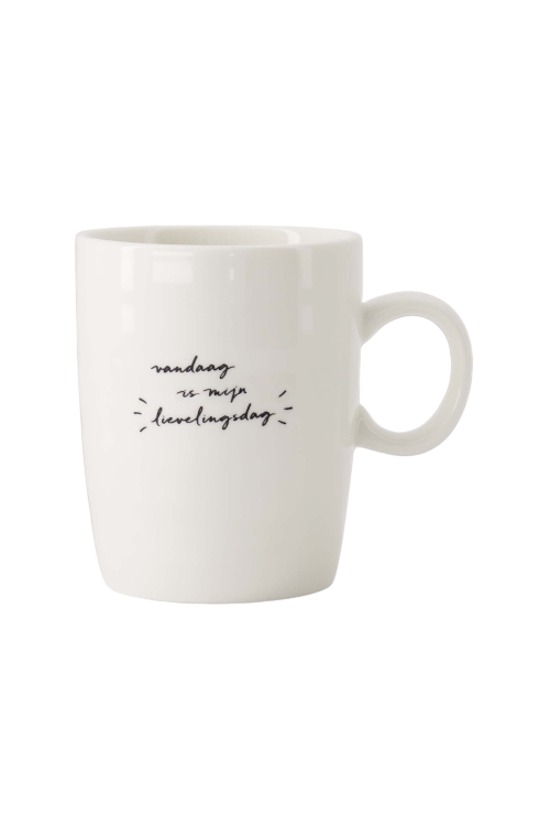 Zusss | Theemok lievelingsdag wit / zwart