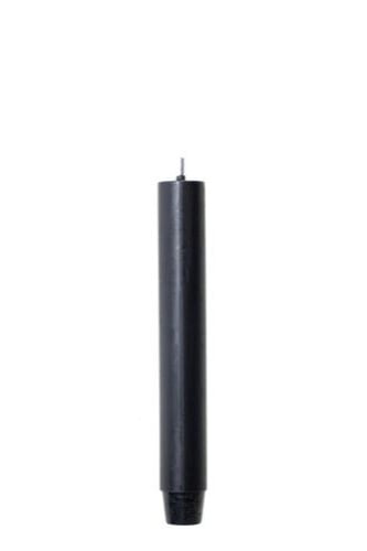 Rustiklys | Tischkerze 18 cm schwarz
