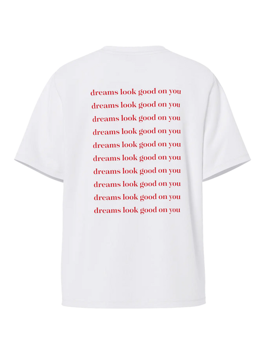 Pieces | T-shirt Bets bright white