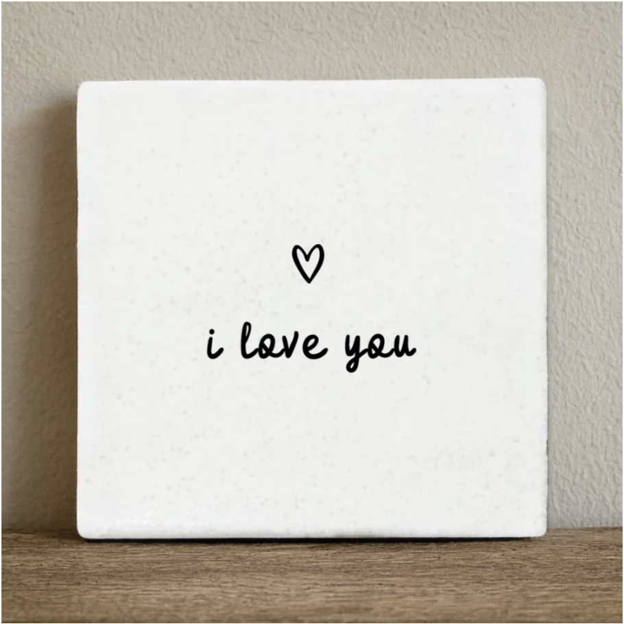 Tegeltje i love you