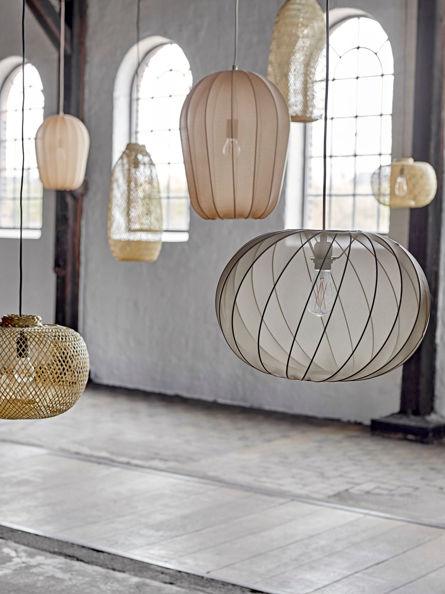 Bloomingville Hanglamp Rodi bamboe