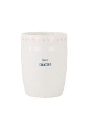 Zusss | Koffiemok lieve mama wit / roze