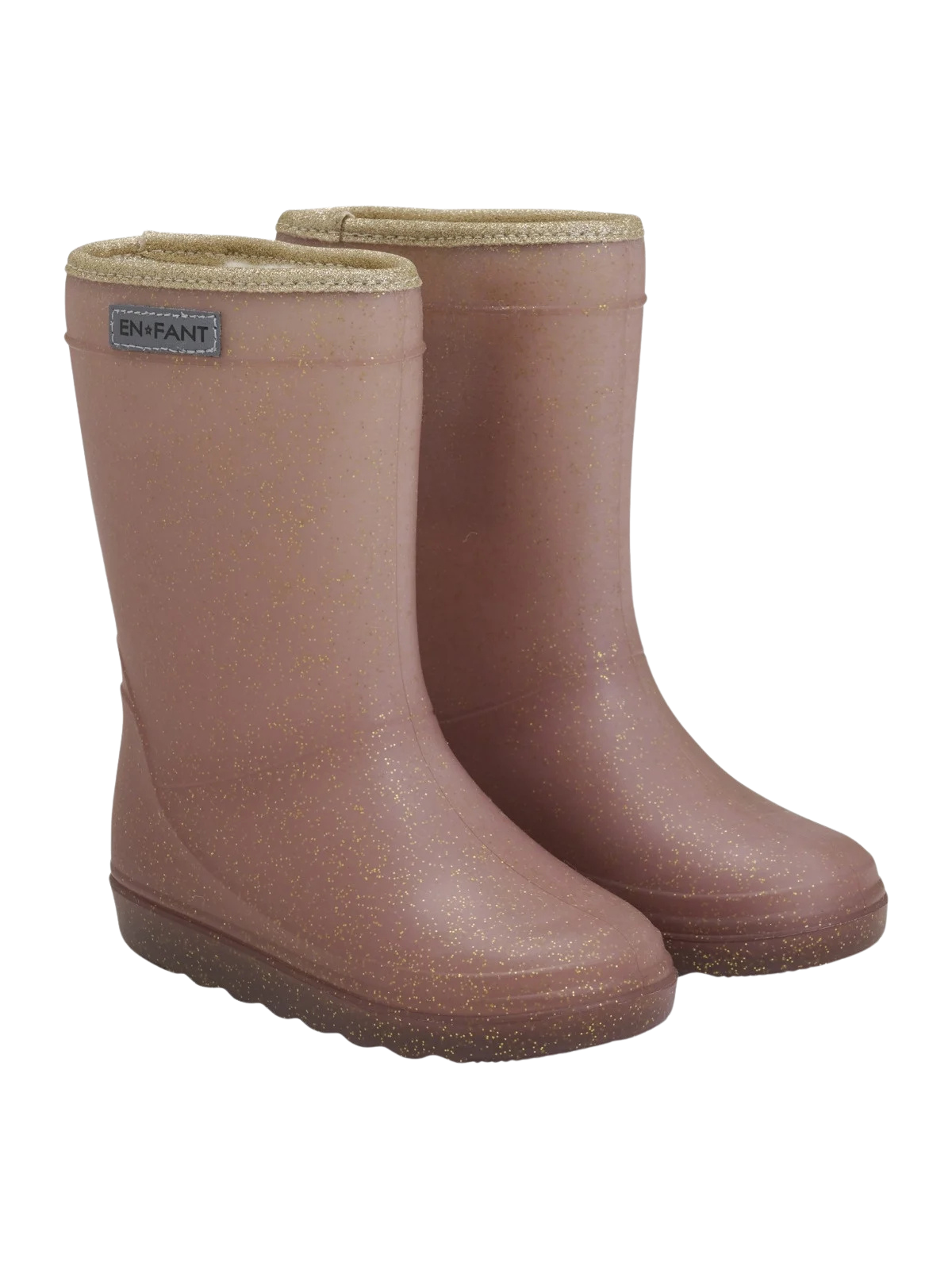 Enfant | Thermo boots Glitter rose taupe