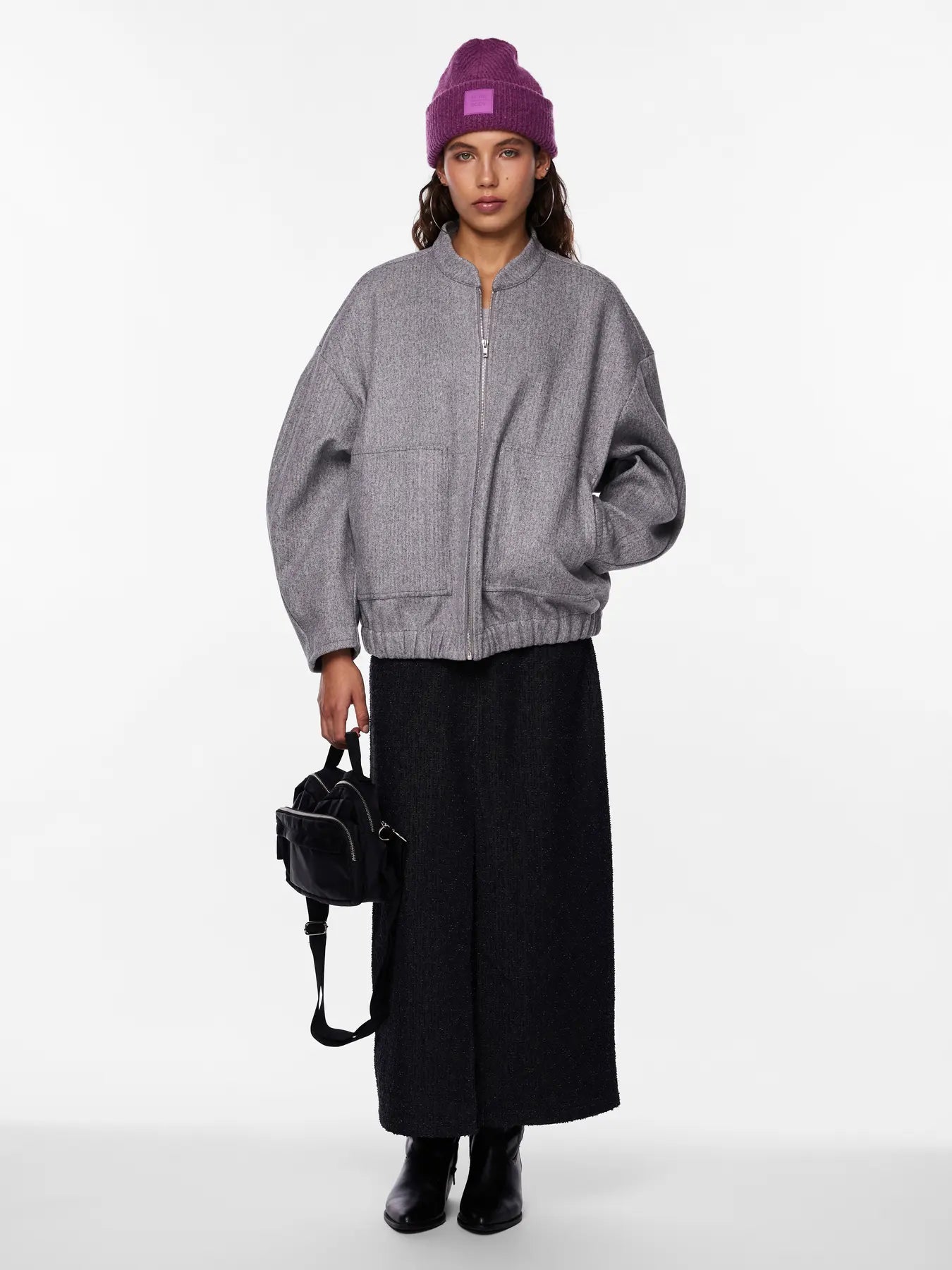 Teile | Bomber Debbie grau Noos