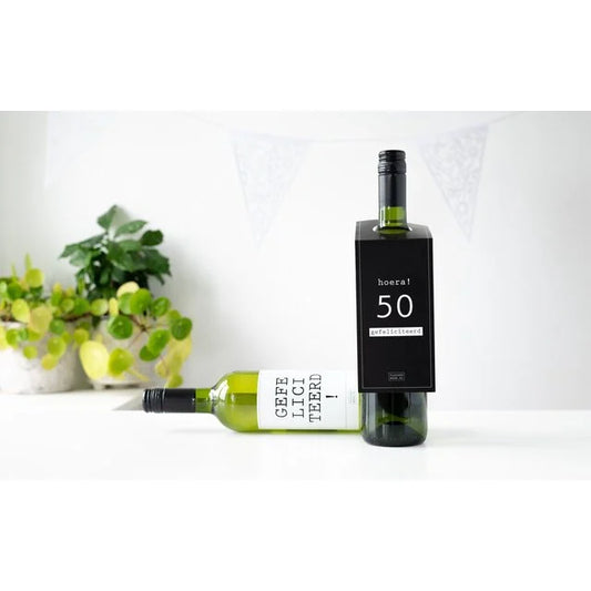 Flessenwerk | Rode wijn Gefeliciteerd!