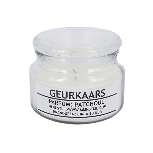 Mijn Stijl | Geurkaars in glazen pot Patchouli