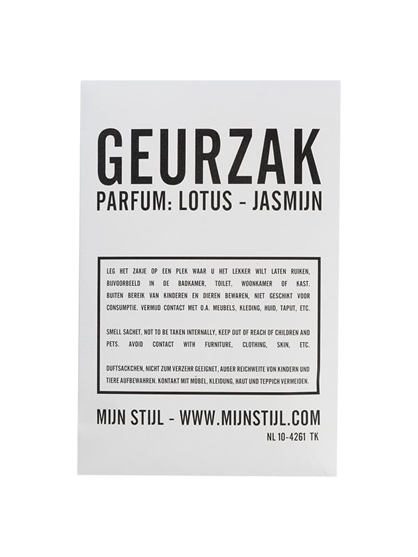 Mijn Stijl Geurzakje Lotus Jasmijn